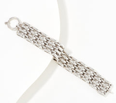 Silver Style Bold Link Bracelet, Sterling Silver, 7-1/4"