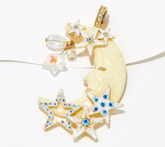 Kirks Folly Silvertone Starlight Moondust Magentic Enhancer, 3-1/8