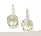 Affinity Gems Sapphire & Gemstone French Wire Earrings, Sterling Silver