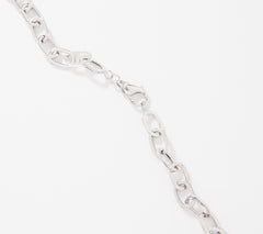 Sterling Silver Paperclip Chain 18" Necklace by Silver Style