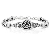 Or Paz Rose Wheat Chain Bracelet, 23g, Sterling Silver, 7-1/4"