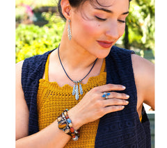 American West Sterling Silver Shield Shape Lapis Ring, Size 8