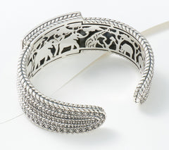 JAI Sterling Silver Master Artisan Tablet Cuff, 8-1/4"