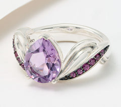 Third Person Sterling Silver Garden Party Gemstone Ring, Size 6