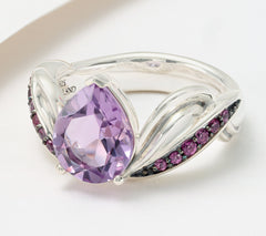 Third Person Sterling Silver Garden Party Rose de France Ring, Size 5