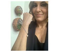 Amy Stran X Alkeme 10K Gold Tricolor Cultured Pearl Bracelet