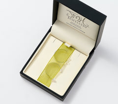 JMH Jewellery Sterling Silver Trinity Ribbon Hoop Earrings