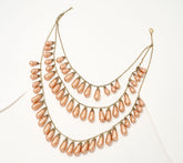 Isaac Mizrahi Live! Layered Champagne Faux Pearl Necklace, 16.5"