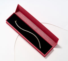 Fire Light Lab Grown Diamond 0.5 cttw Tennis Bracelet, 7-1/4" GP