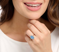 Vault Discoveries Australian Rolling Flash Opal Ring, 14k, Size 8