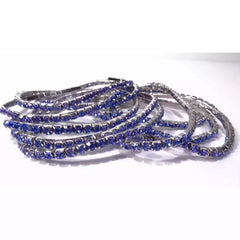 R.J. Graziano "Easy Glow" 10piece Stretch Bracelet Set, Blue/Multi