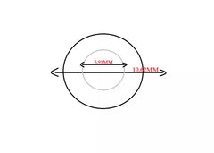 Pendientes de rodolita y topacio blanco plateados de Colleen Lopez