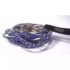 R.J. Graziano "Easy Glow" 10piece Stretch Bracelet Set, Blue/Multi