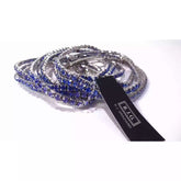 R.J. Graziano "Easy Glow" 10piece Stretch Bracelet Set, Blue/Multi