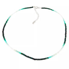 Colleen Lopez Sterling Silver Multicolor Beryl Beaded Necklace, 18"