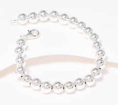UltraFine Sterling Silver 8mm Bracelet Small