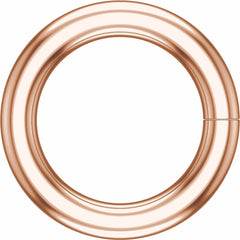 14K Rose 4.5 mm ID Round Jump Ring