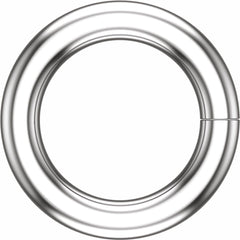 10K White 4 mm ID Round Jump Ring