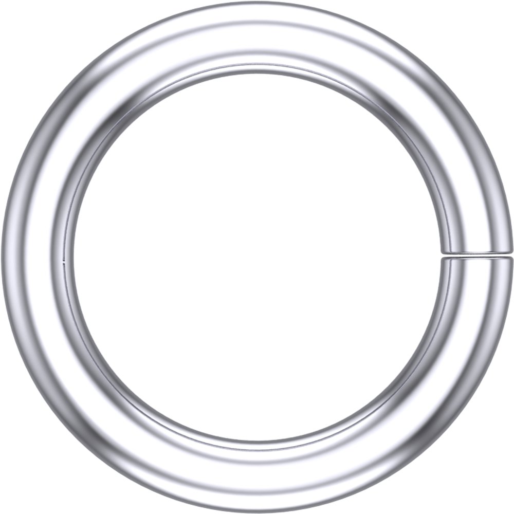 Sterling Silver 2.5 mm ID Round Jump Ring