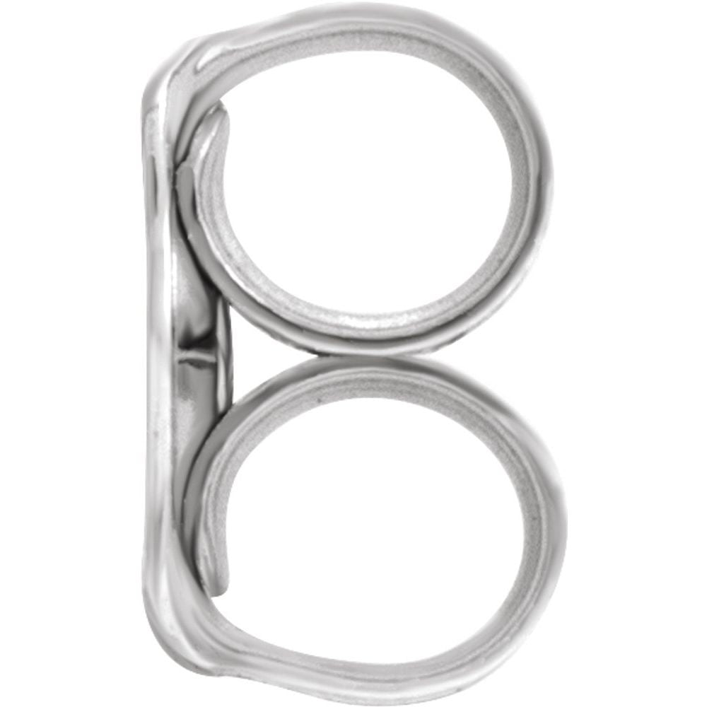 Platinum Lightweight Friction Earring Back