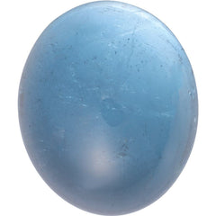 Oval Natural Cabochon Aquamarine Gemstone