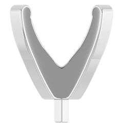 Platinum 8.6-9.1 mm Round 4-Prong Low Peg Setting
