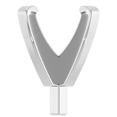 Platinum 5.0-5.3 mm Round 4-Prong Low Peg Setting