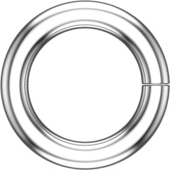 10K White 2 mm ID Round Jump Ring