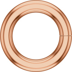 14K Rose 0.5 mm ID Round Jump Ring