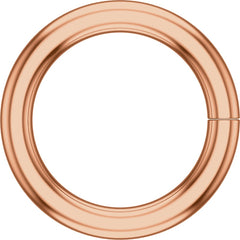 14K Rose 3.5 mm ID Round Jump Ring