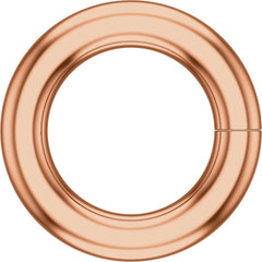 14K Rose 3.5 mm ID Round Jump Ring