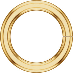 14K Yellow 2.5 ID Round Jump Ring