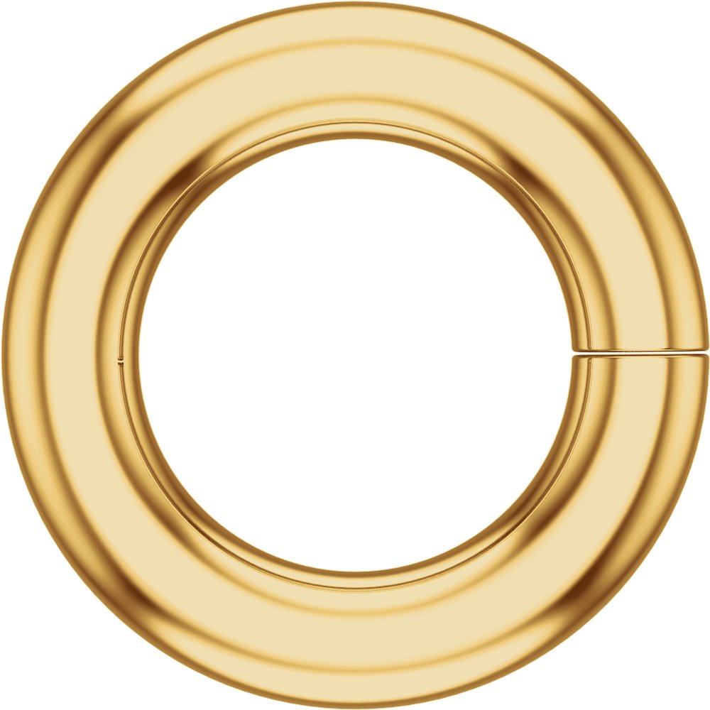 10K Yellow 2.5 mm ID Round Jump Ring