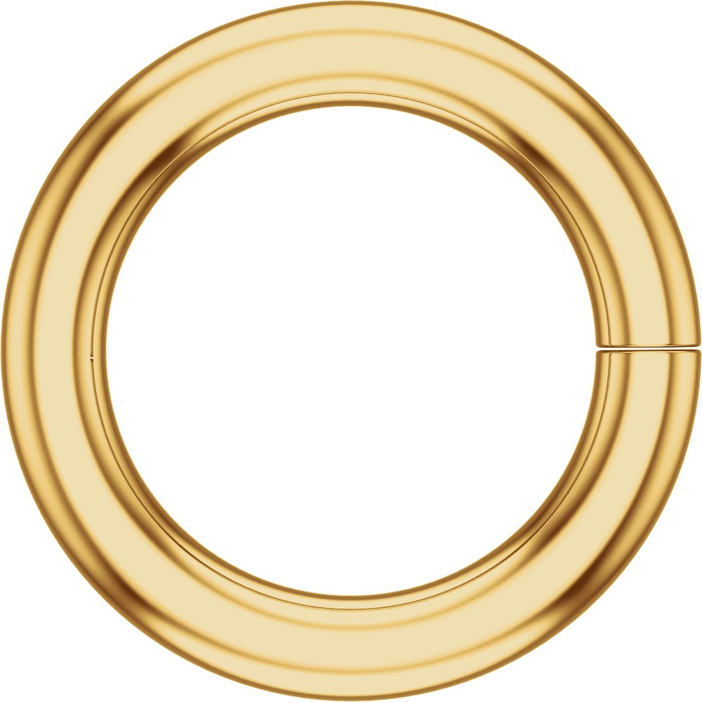 10K Yellow 3 mm ID Round Jump Ring