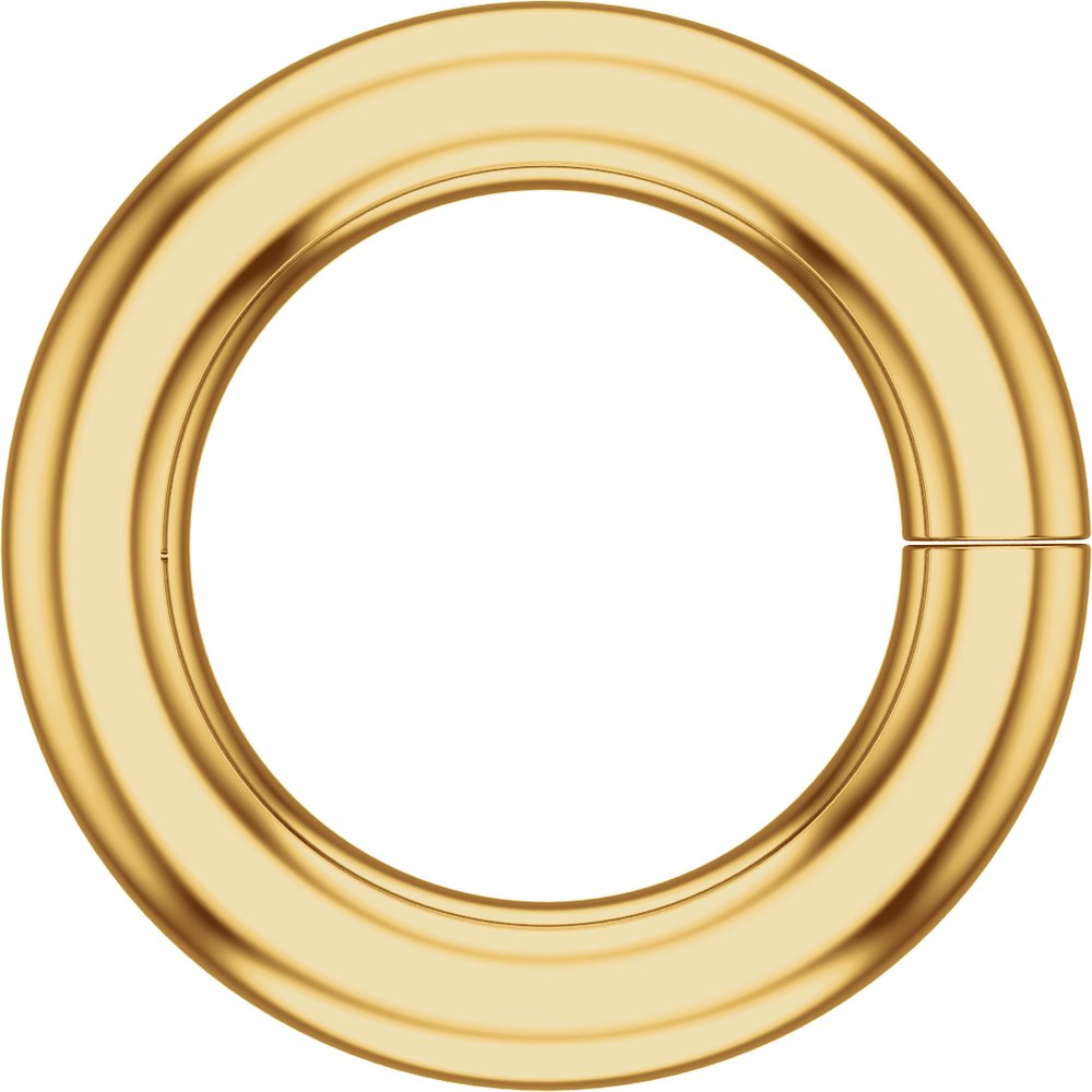 10K Yellow 3 mm ID Round Jump Ring