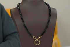 Rarities Sterling Silver Evil Eye Gemstone Eyeglass Holder Necklace