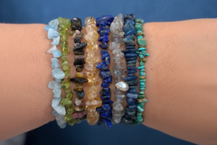 Colleen Lopez Set of 8 Gemstone Stretch Bracelets
