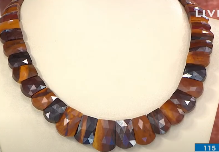 Jay King Sterling Silver Multicolor Desert Sunset Stone Necklace, 18"