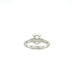 14KW 4.00cttw Lab-Grown Diamond Oval Ring - 3.52ct F/VS1 IGI Certified