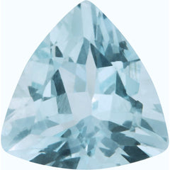 trillion natural aquamarine gemstone