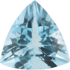 trillion natural aquamarine gemstone