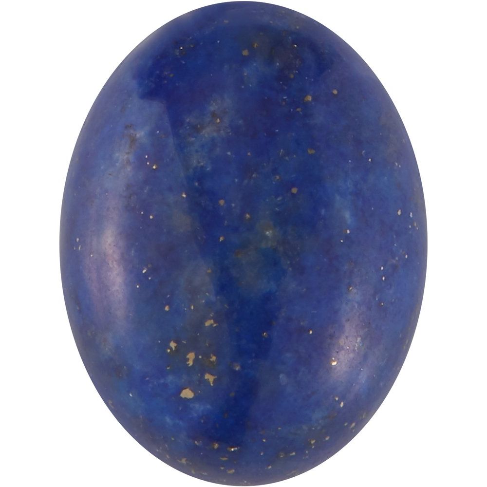 oval cabochon natural lapis
