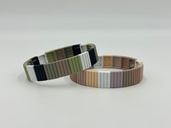 R. J. Graziano Neutral Colors Stretch Bracelets, Set of 2