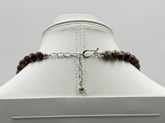 Jay King Sterling Silver Faceted Jasper Beaded Necklace 18” | Artisan Southwestern Design