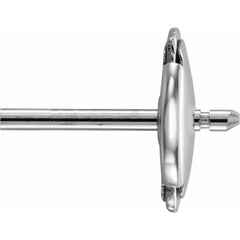 Platinum 6.2 mm ProtektorÂ® Safety Earring Post & Back