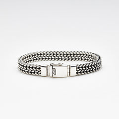 Artisan Crafted by Robert Manse Men's Double Foxtail Bracelet, 8.5"