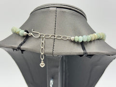 Jay King Sterling Silver Beryl Faceted Graduated Beaded Necklace, 18"