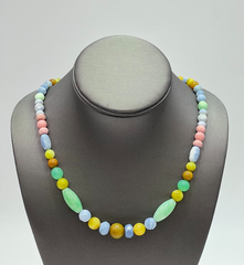 Jay King Sterling Silver Multi-gemstone Beaded Necklace, 18"