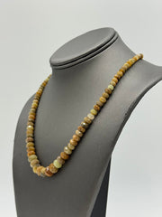 Jay King Sterling Silver Yellow Sapphire Bead Necklace 18"