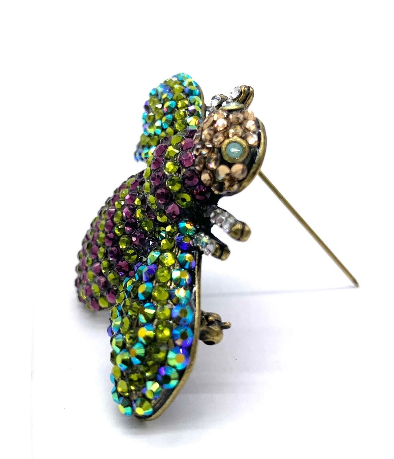 Kirks Folly Multicolor Crystal Bumble Bee Pin | Pin